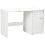 Homcom High Gloss Computer White Writing Desk 60x120cm