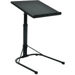 Azuma Laptop Table Folding Black Stand Adjustable Height