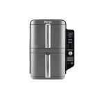 Ninja SL400UK Double Stack Xl 2-Drawer 9.5L Air Fryer - Grey
