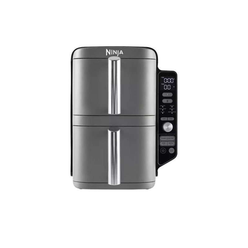 Ninja SL400UK Double Stack Xl 2-Drawer 9.5L Air Fryer - Grey